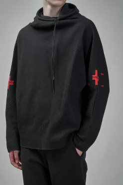 Prototypes Waffle Twisted Hoodie - LABELS