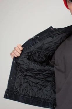 Quilted Liner Denim Jacket - LABELS