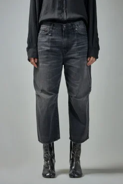 R13 Crop Wide Leg Jean - LABELS