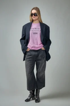 R13 Crop Wide Leg Jean - LABELS