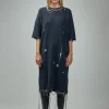 R13 Elongated Tshirt Dress W/ Chains - LABELS
