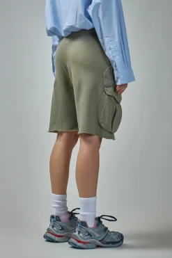 R13 Multipocket Relaxed Sweatshorts - LABELS