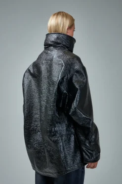 R13 Oversized Parka Shiny - LABELS