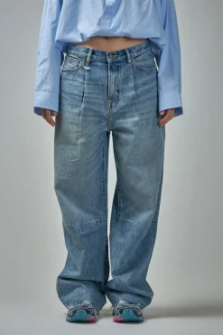 R13 Wayne Articulated Knee Jean - LABELS