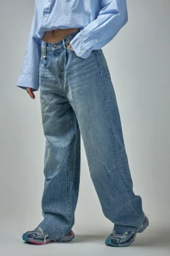 R13 Wayne Articulated Knee Jean - LABELS