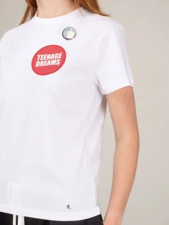 Raf Simons Teenage Dreams Regular Fit Tee white - LABELS