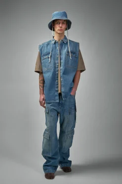 Rick Owens DRKSHDW Double Cargo Jeans - LABELS