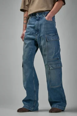 Rick Owens DRKSHDW Double Cargo Jeans - LABELS