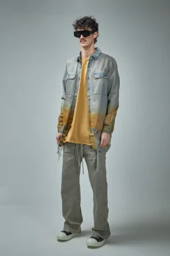 Rick Owens DRKSHDW Giacca In Denim Outershirt - LABELS