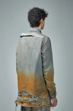 Rick Owens DRKSHDW Giacca In Denim Outershirt - LABELS