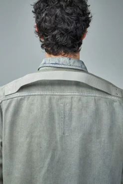 Rick Owens DRKSHDW Giacca In Denim Outershirt - LABELS