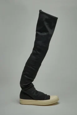Rick Owens DRKSHDW High Sock Sneaks - LABELS