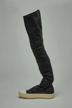Rick Owens DRKSHDW High Sock Sneaks - LABELS