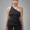 Rick Owens DRKSHDW One Shoulder Tank - LABELS