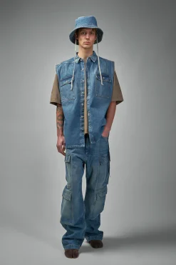 Rick Owens DRKSHDW SL Tommy Jumbo Outershirt - LABELS