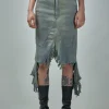 Rick Owens DRKSHDW Slivered Skirt - LABELS