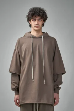 Rick Owens DRKSHDW Tommy Hustler Hoodie - LABELS