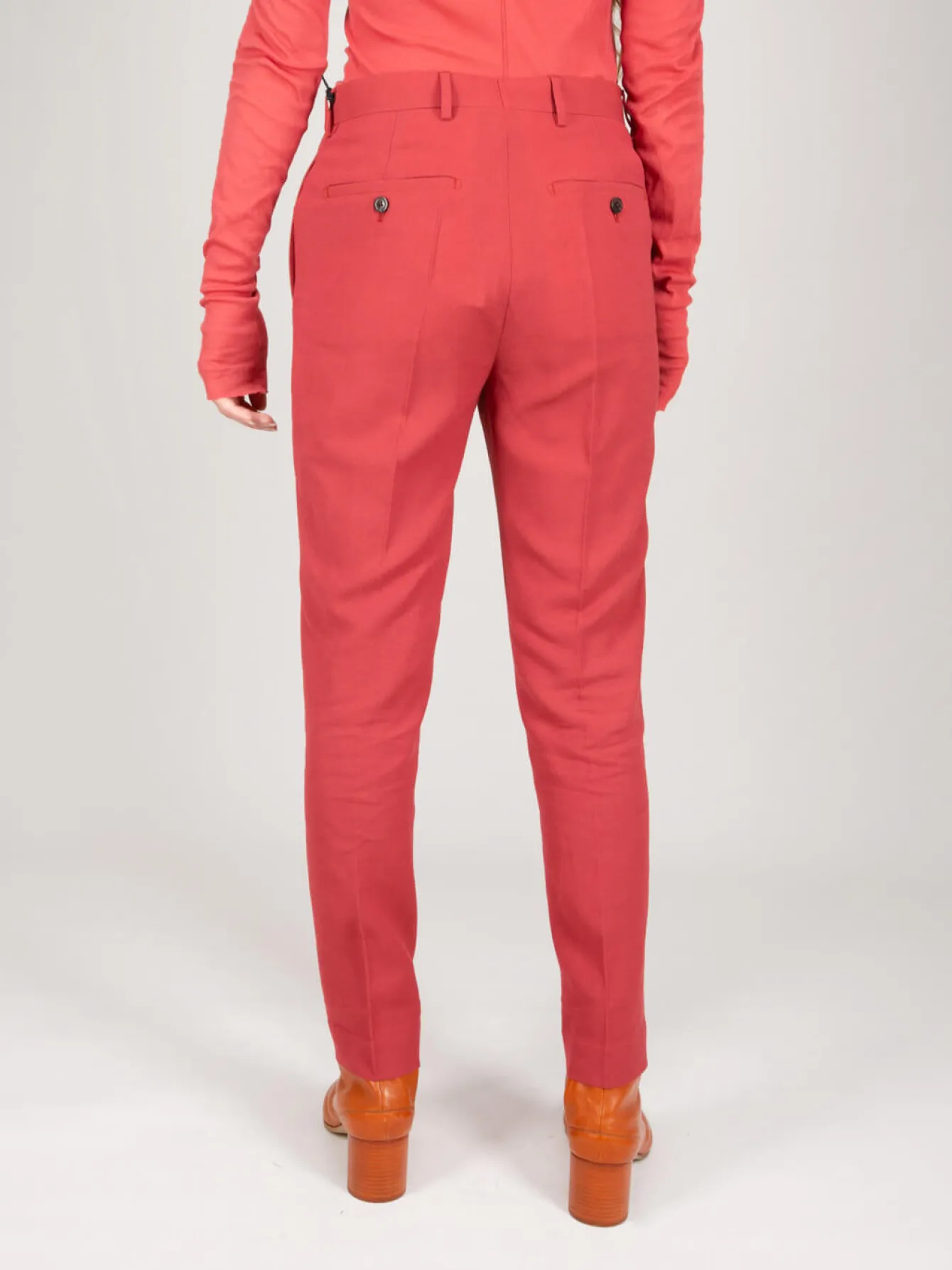 Rick Owens Pantaloni Austin carnelian - LABELS