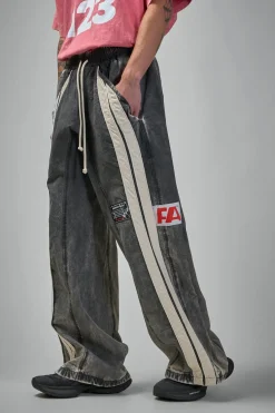Rivington roi Rebis Trappist Penta Pant - washed black - LABELS