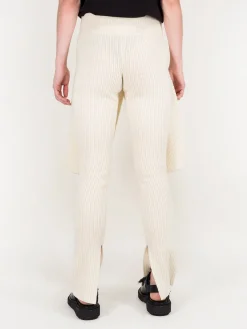 Sacai Wool Pant Knit off white - LABELS