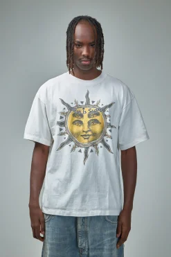 Saint Mxxxxxx Cactus Plant Flee Market SS Tee Sun - LABELS