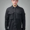 Stone Island Compas Badge Overshirt - LABELS
