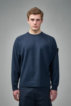 Stone Island Compass Badge Cotton Sweatshirt - LABELS