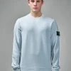 Stone Island Compass Badge Cotton Sweatshirt - LABELS