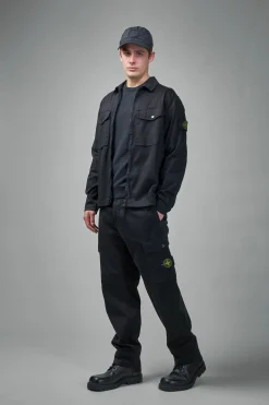 Stone Island Compass Badge Cotton Sweatshirt - LABELS