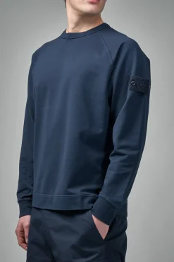 Stone Island Compass Badge Cotton Sweatshirt - LABELS