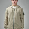 Stone Island Compass Hoodie Zip-Up Sweater - LABELS
