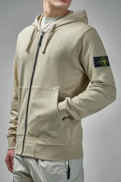 Stone Island Compass Hoodie Zip-Up Sweater - LABELS