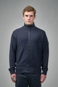 Stone Island Compass Patch Zip-Up Cardigan - LABELS