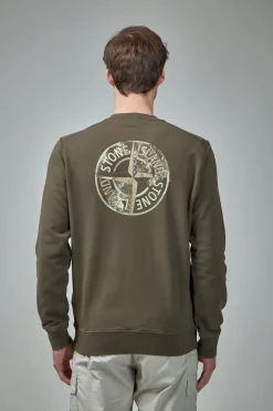 Stone Island Cotton Fleece Sweater - LABELS