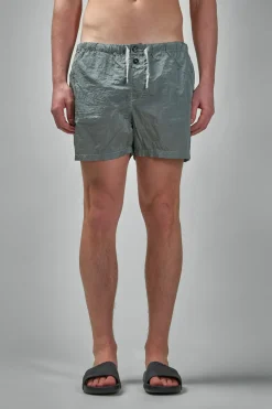 Stone Island Crinkled Swim Shorts - LABELS