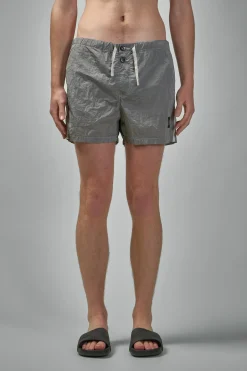 Stone Island Crinkled Swim Shorts - LABELS