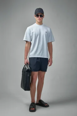 Stone Island Crinkled Swim Shorts - LABELS