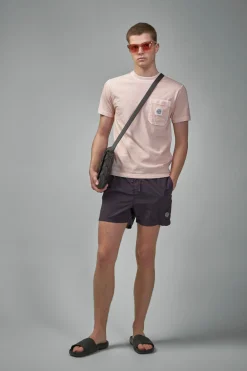 Stone Island Crinkled Swim Shorts - LABELS