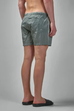 Stone Island Crinkled Swim Shorts - LABELS