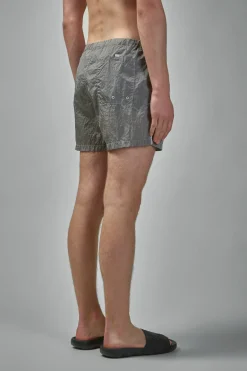 Stone Island Crinkled Swim Shorts - LABELS