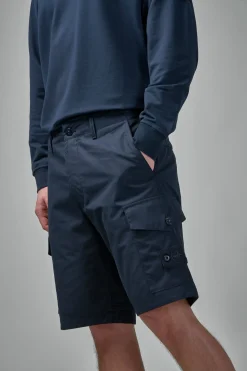 Stone Island Ghost Compass Badge Cargo Shorts - LABELS