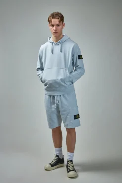 Stone Island Hooded Sweatshirt with Pouch Pocket - LABELS
