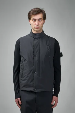 Stone Island Light Soft Shell-R_e.dye® Technology Vest - LABELS