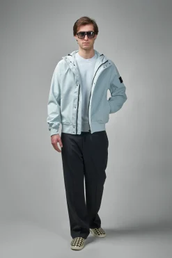 Stone Island Light Soft Shell-R_e.dye® Technology Bomber Jacket - LABELS