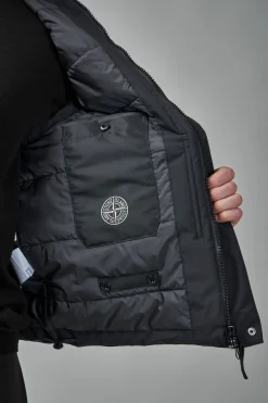 Stone Island Light Soft Shell-R_e.dye® Technology Vest - LABELS