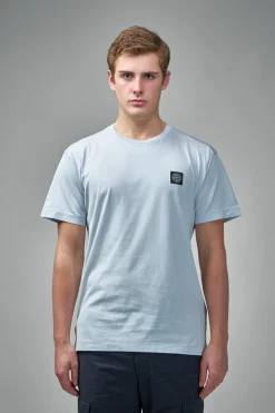 Stone Island Logo Patch Short Sleeve T-shirt - LABELS