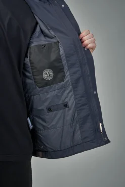 Stone Island Mussola Gommata-TC Short Parka - LABELS