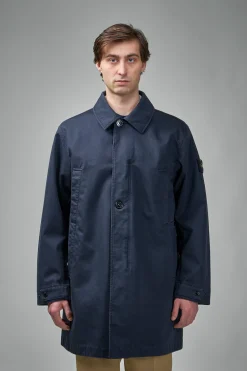 Stone Island Raso Gomatto 3L Coat - LABELS