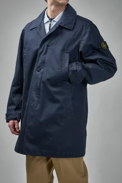 Stone Island Raso Gomatto 3L Coat - LABELS