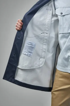 Stone Island Raso Gomatto 3L Coat - LABELS